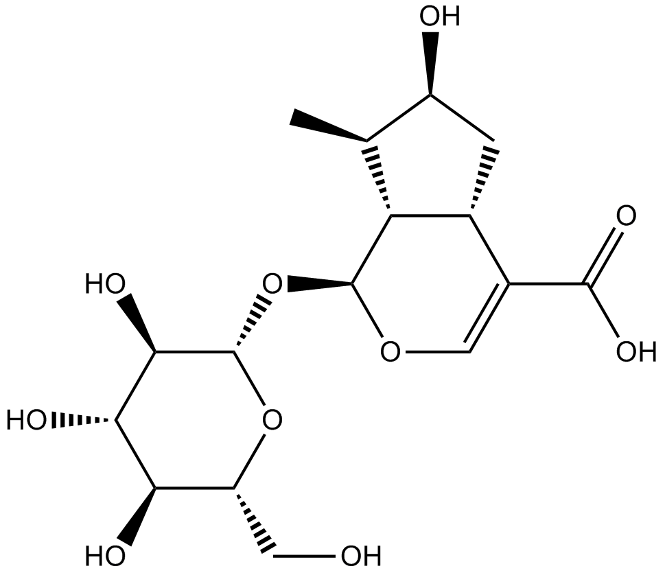 Loganic acid Chemical Structure