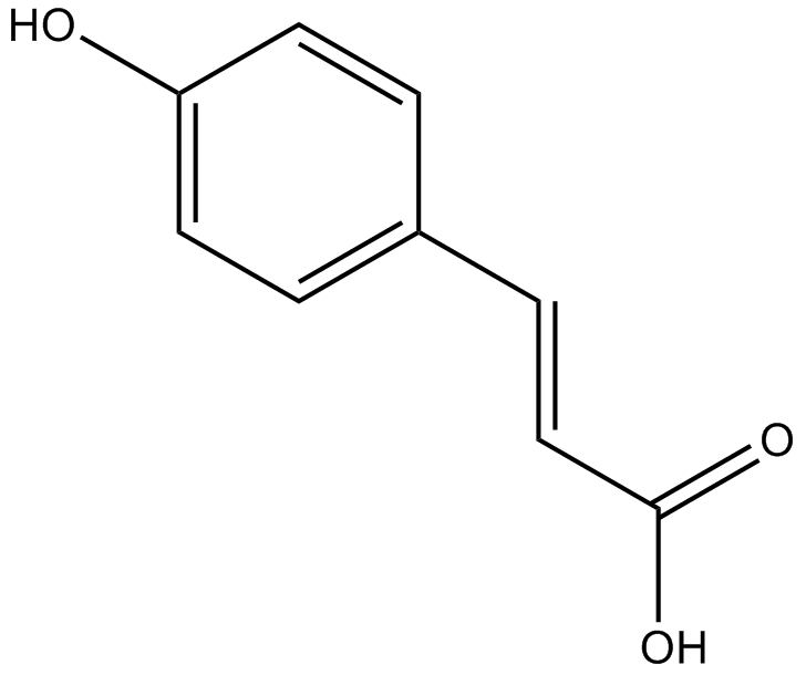 p-Coumaric acid Chemical Structure
