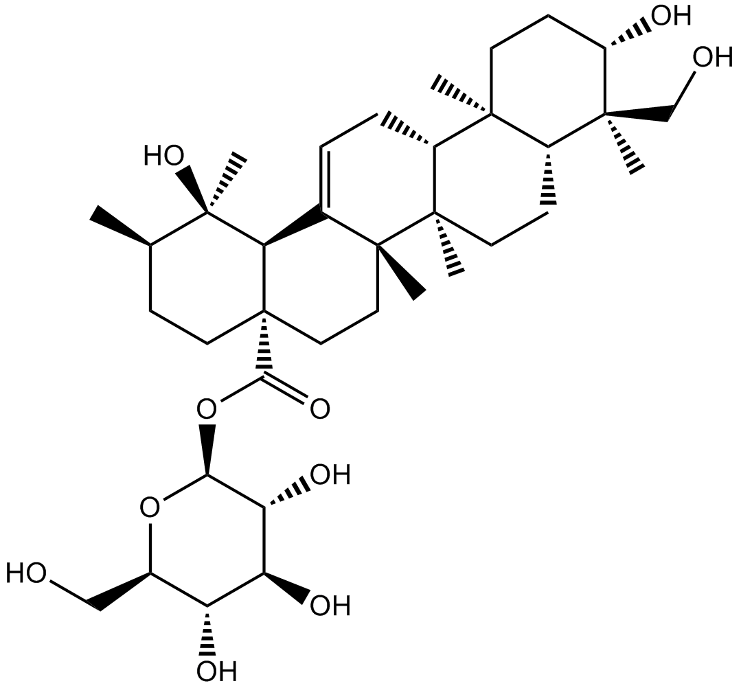 Pedunculoside Chemical Structure