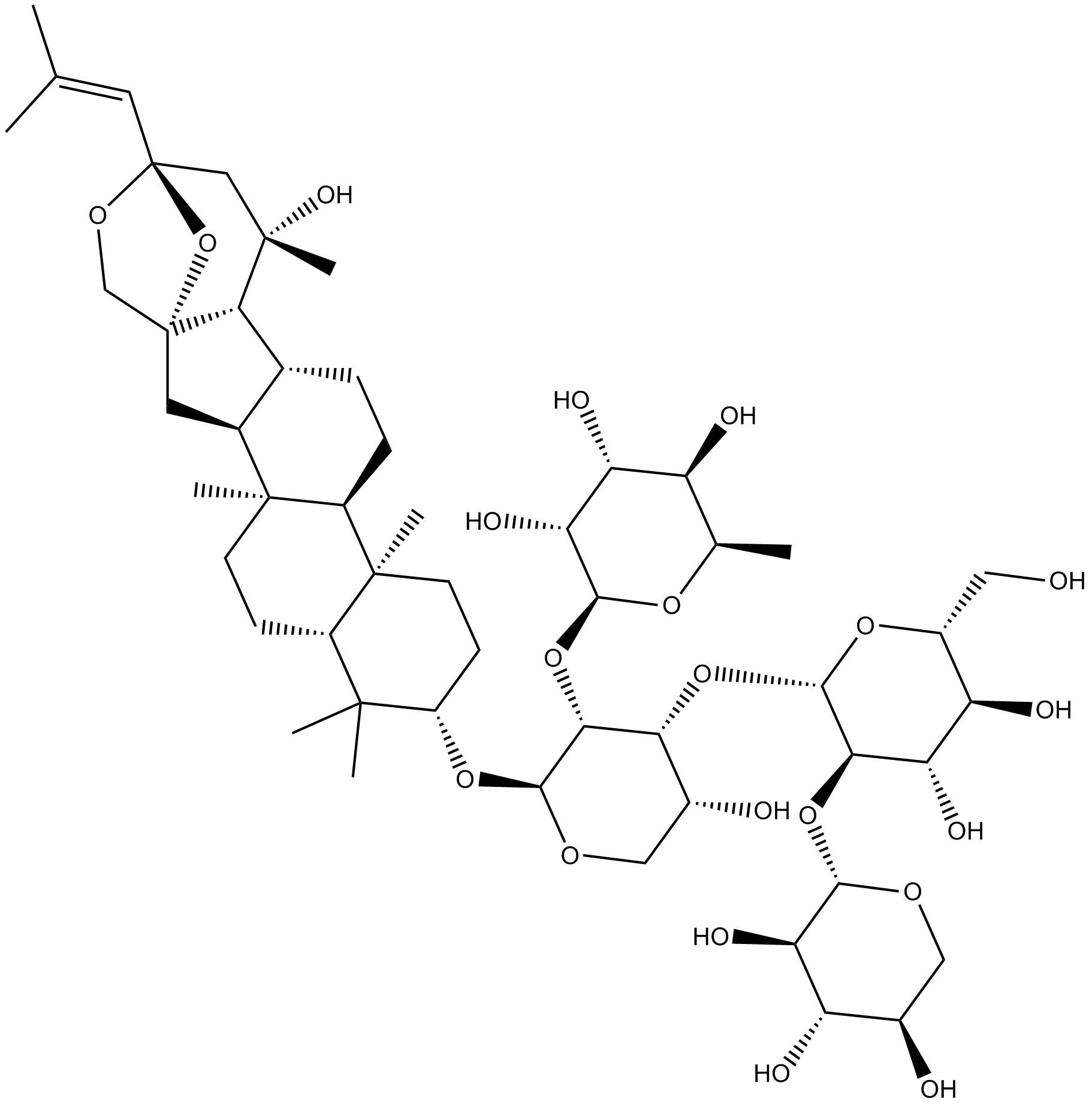 Jujuboside B Chemical Structure