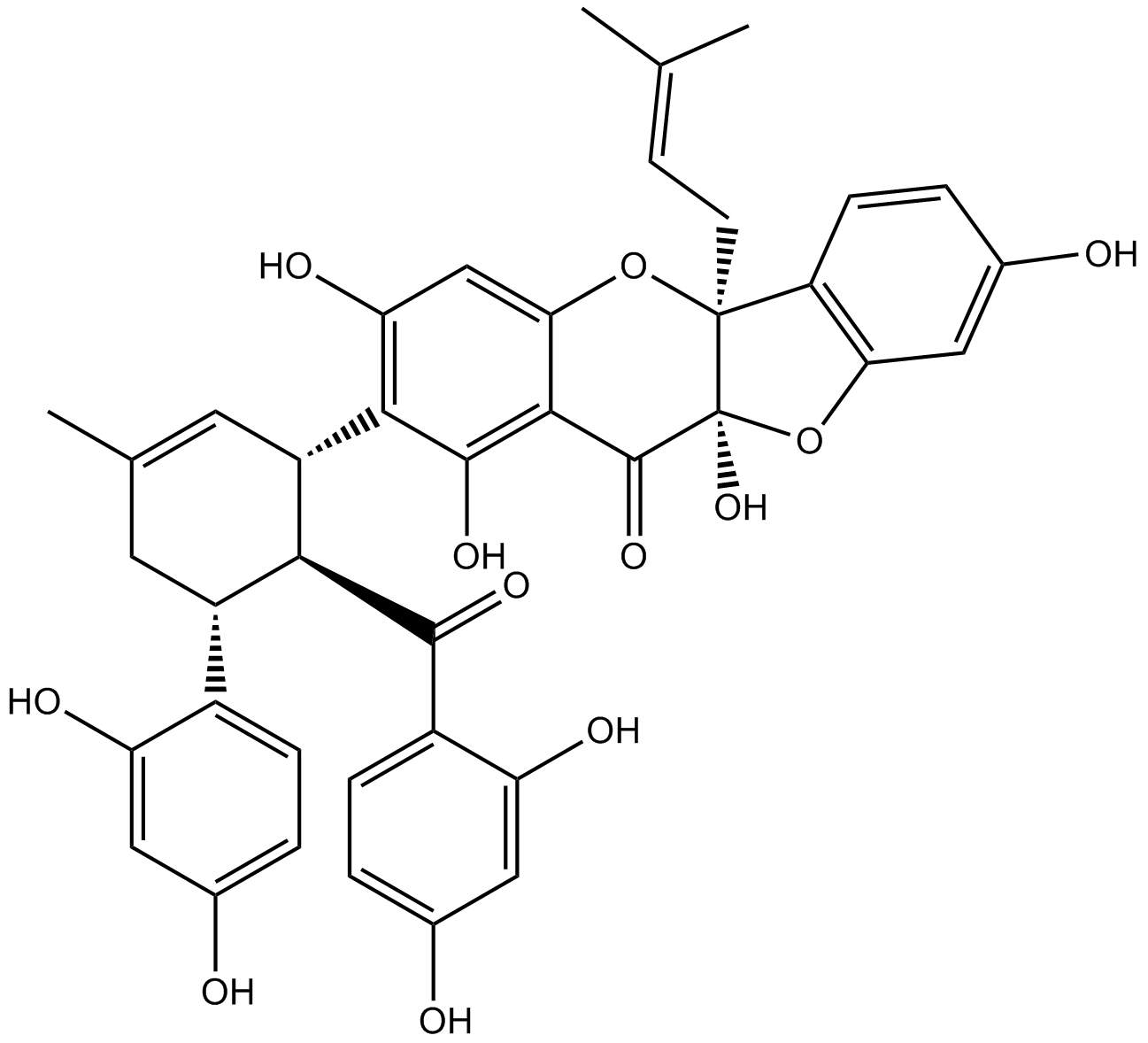 Sanggenone C Chemical Structure