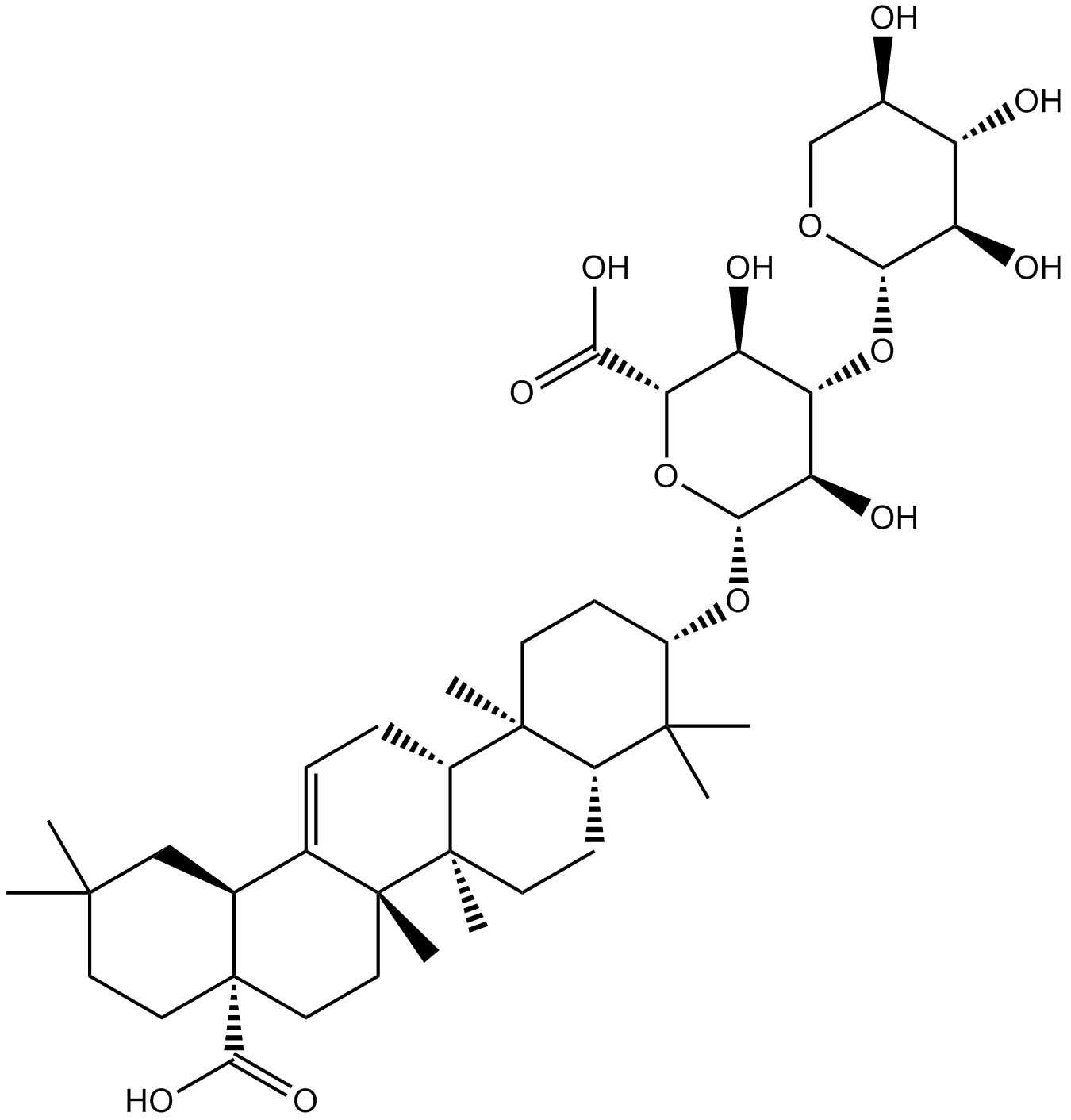 Momordin Ic Chemical Structure