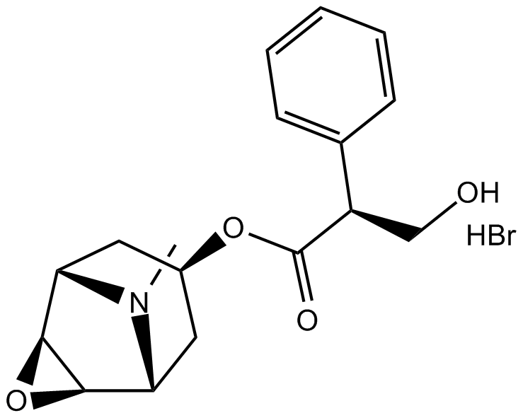 Scopolamine hydrobromide Chemical Structure