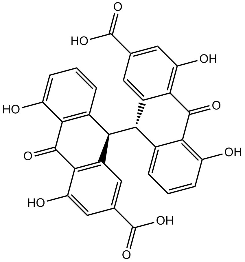 Sennidin B Chemical Structure