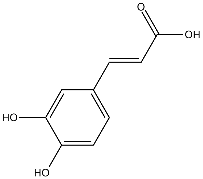 Caffeic acid Chemical Structure