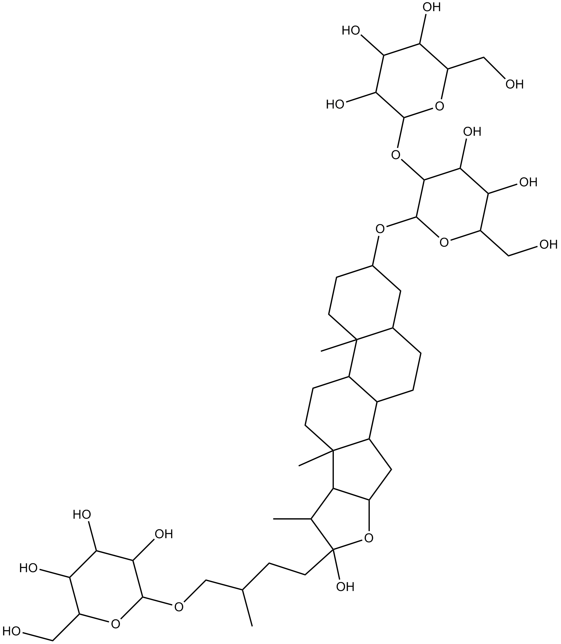 Timosaponin b- II Chemical Structure