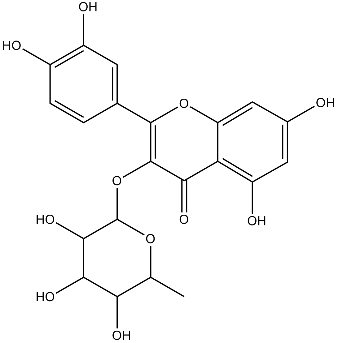 Quercitrin Chemical Structure