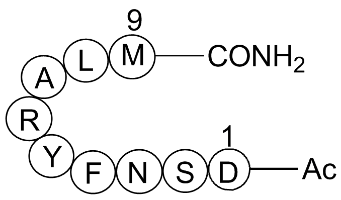 Epidermal growth factor receptor (994-1002) acetyl/amide Chemical Structure