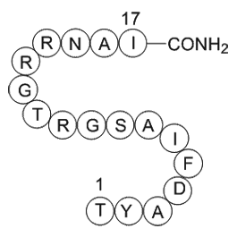 PKA inhibitor fragment (6-22) amide Chemical Structure