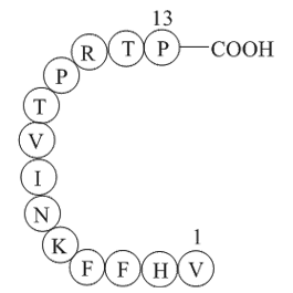 Myelin Basic Protein (87-99) Chemical Structure